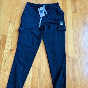Aeropostale Black Cargo Joggers